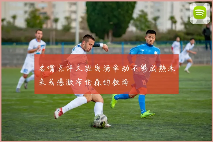 名嘴点评文班离场举动不够成熟未来或感激布伦森的教诲